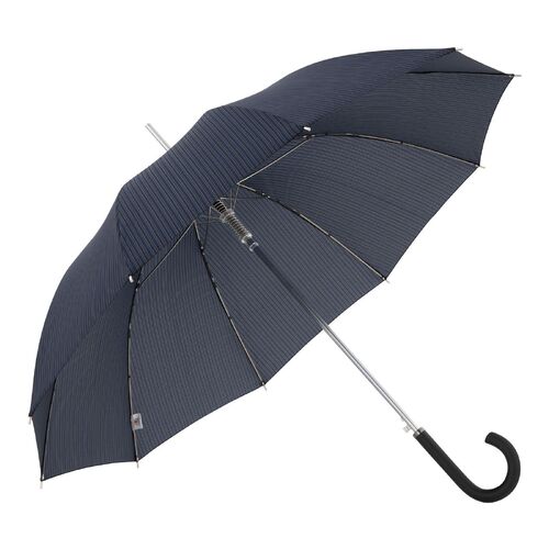 Doppler Carbonsteel Long Umbrella Blue Stripe