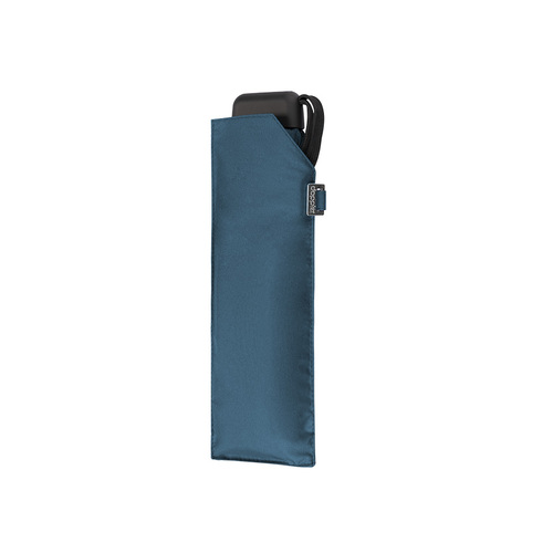 Doppler Carbonsteel Mini Slim Umbrella Ultra Blue